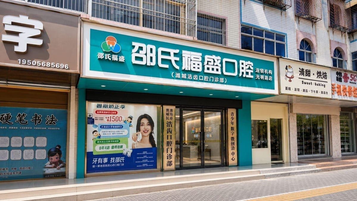 光明路门诊门头照片